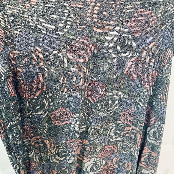 Floral Lularoe Carly Dress - Picture 1 of 5